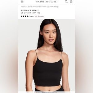 Victoria’s Secret VS Cotton Tank Top